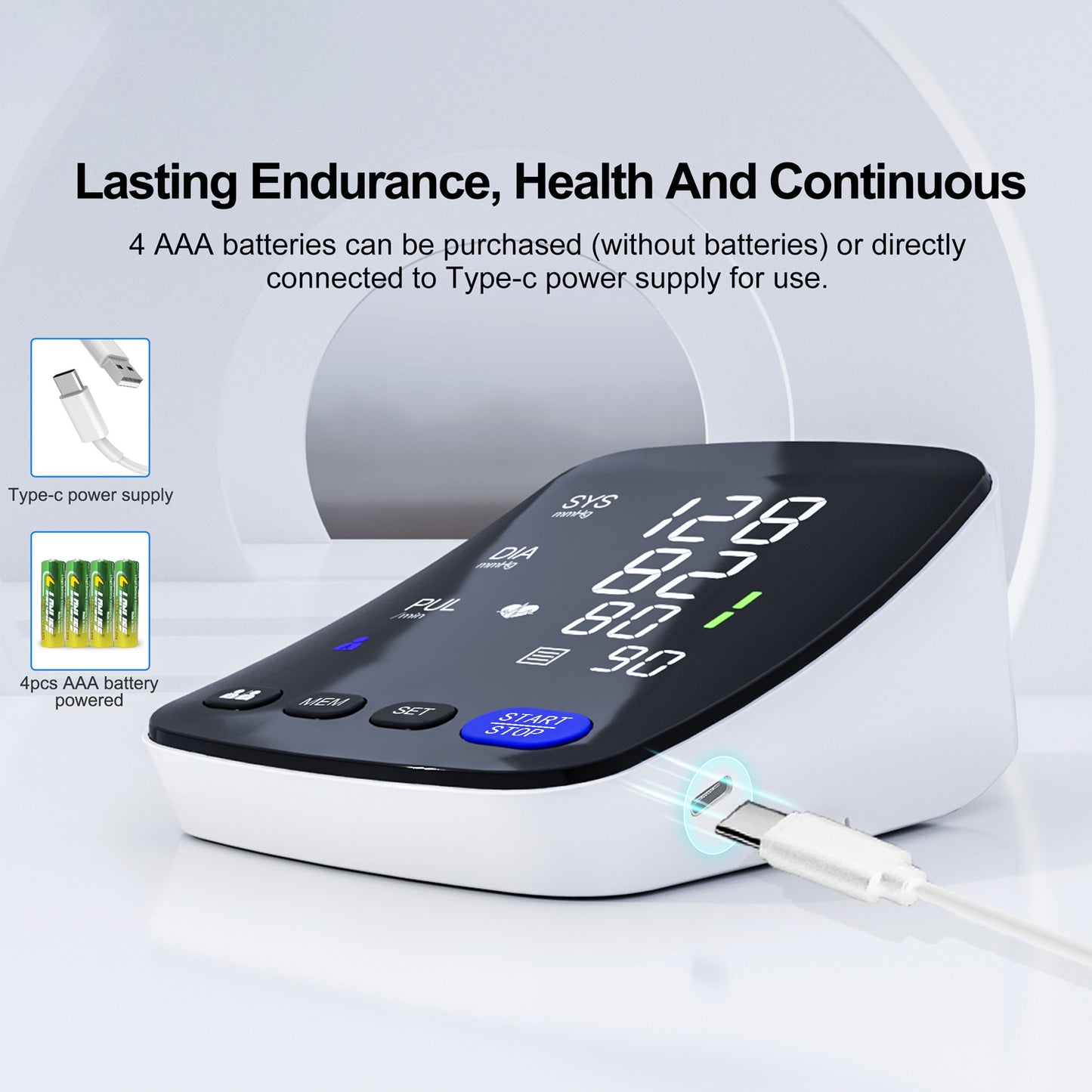 URION Digital Bp Monitor BP Machine Medical Upper Arm Digital Blood Pressure Monitor