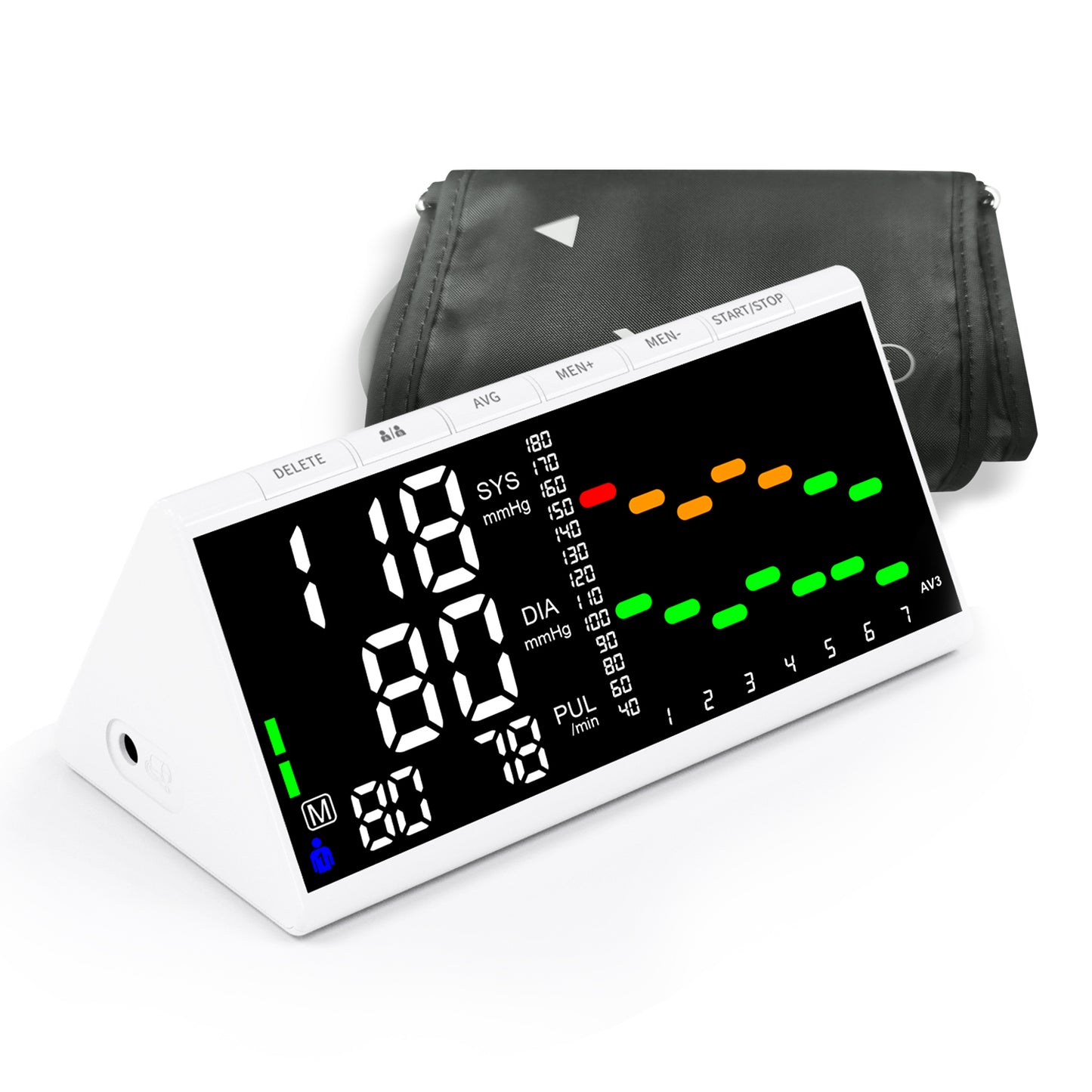 URION Upper Arm Blood Pressure Machine BP Monitor Digital Trend Blood Pressure Machine