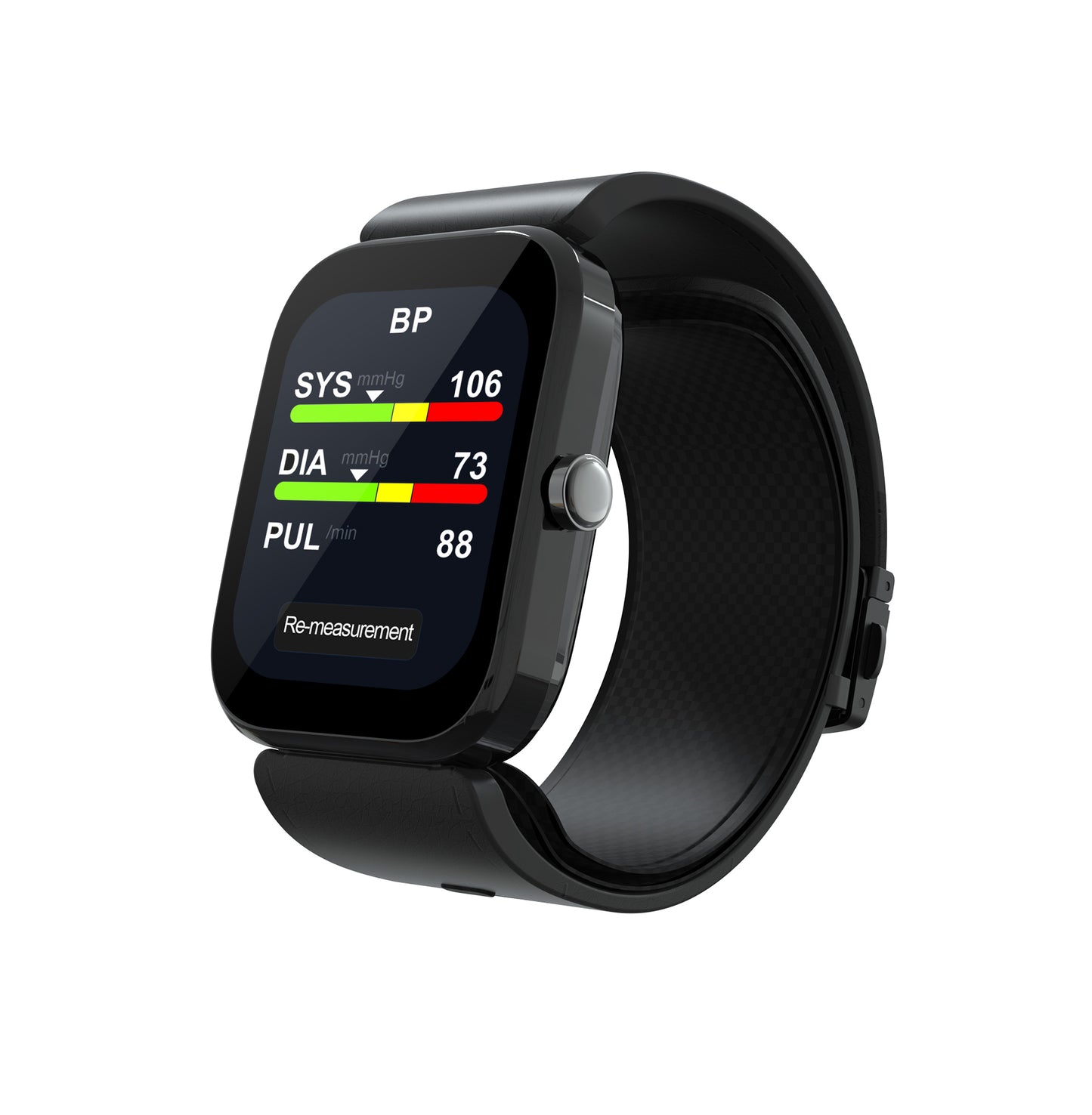 URION Smart Blood Pressure Monitor Watch with Heart Rate & Sleep Tracking for Health Digital BP Monitor Airbag Blood Pressure Monitor Watch