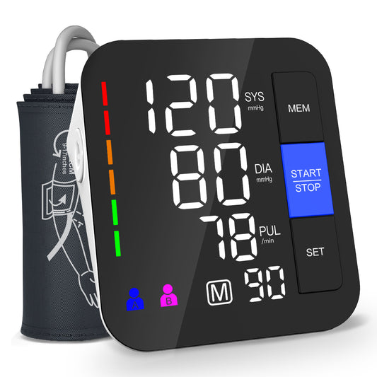 URION BP Monitor Tensiometer Digital Blood Pressure Machine Automatic Arm Blood Pressure Monitor