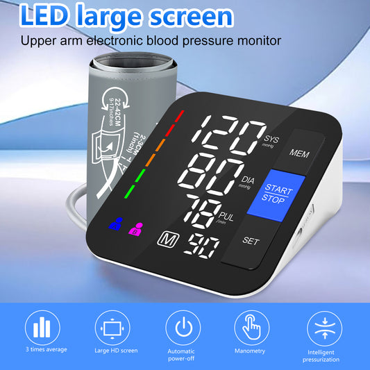 URION BP Monitor Tensiometer Digital Blood Pressure Machine Automatic Arm Blood Pressure Monitor