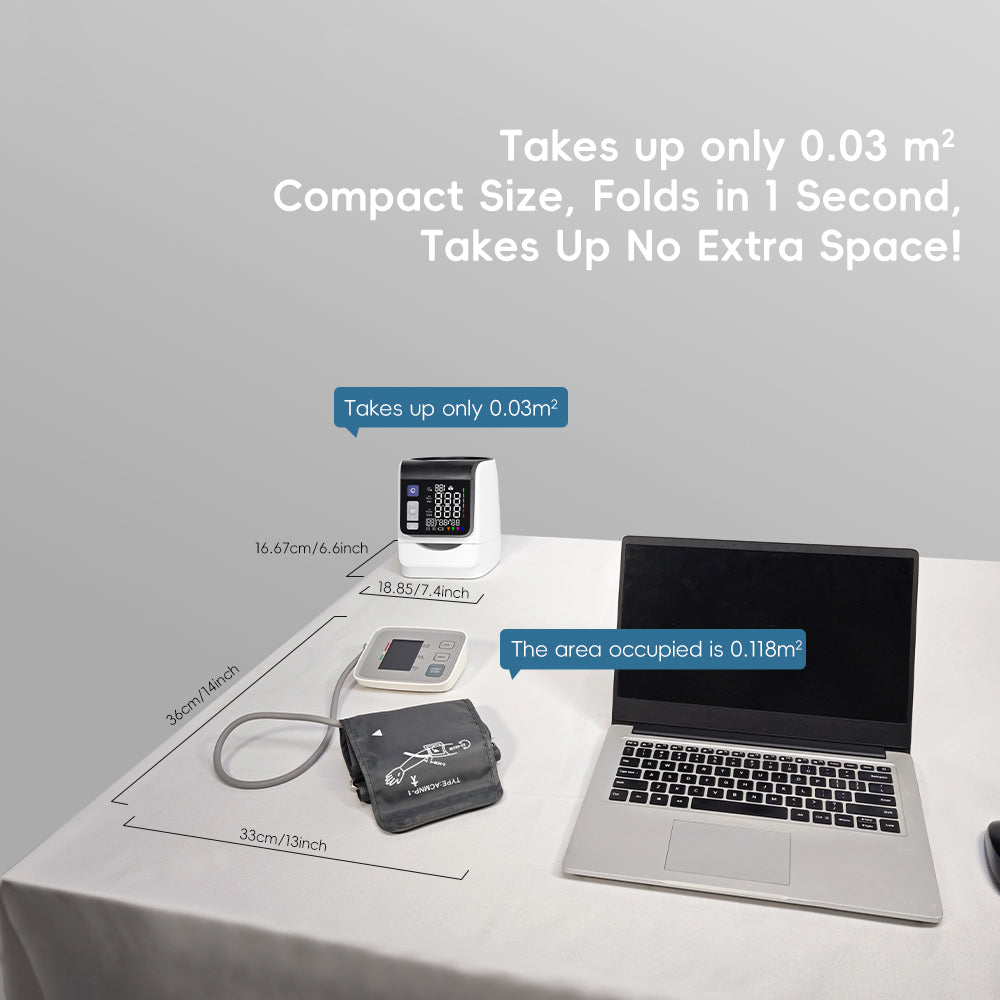 URION Upper Arm Insertion Blood Pressure Machine Digital Tunnel Blood Pressure Monitor